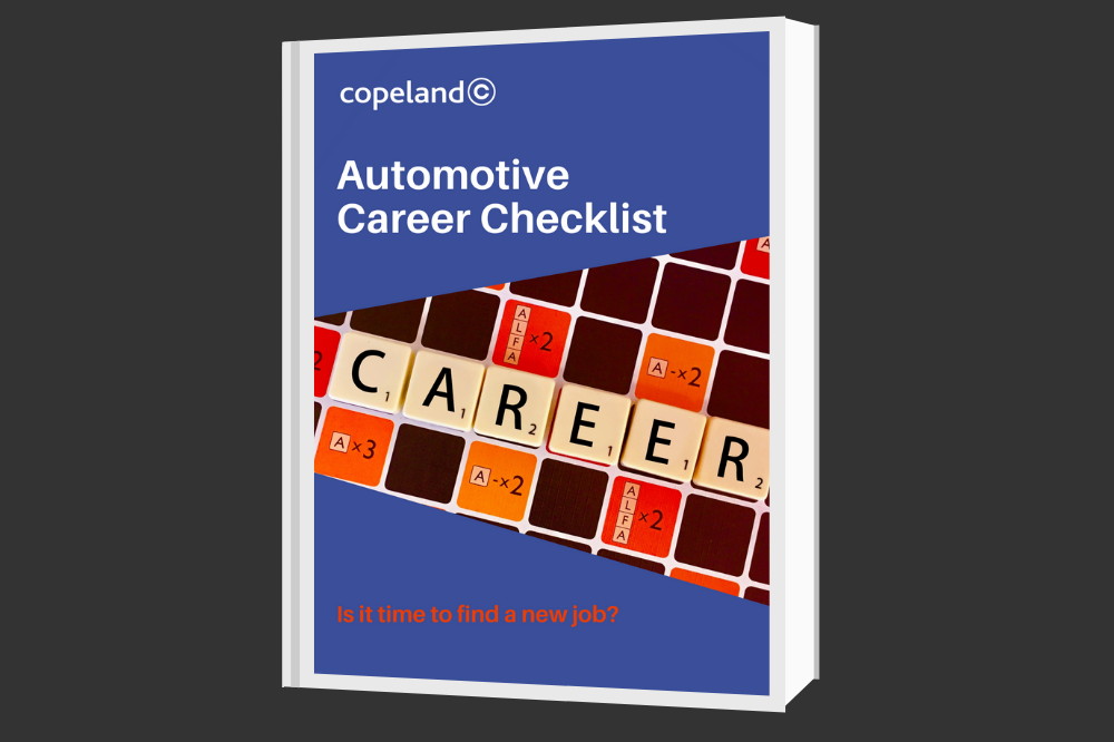 Automotive Career Checklist | Copeland Automotive Recruitment